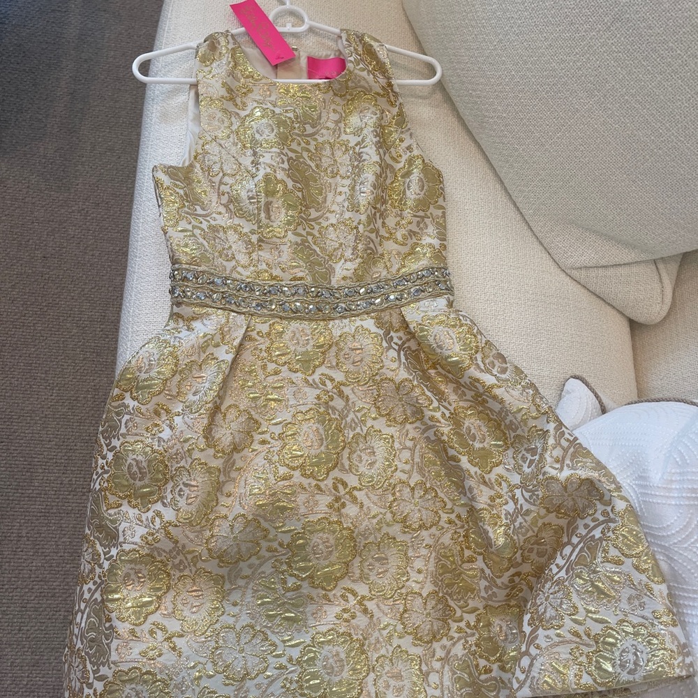 NWT Lily Pulitzer Brocade Dress